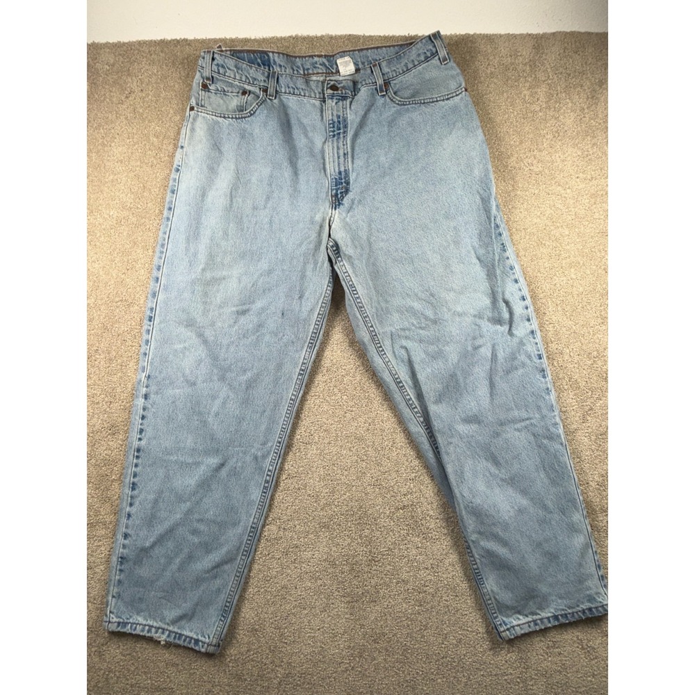 Vintage Levi's 560 Loose Fit Jeans Mens 40x30 Blue Denim Cotton Tapered Leg